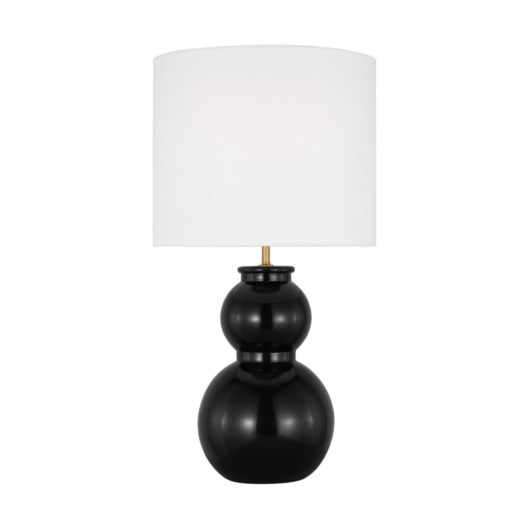 Buckley One Light Table Lamp in Gloss Black - available from The Lighting Shoppe, trusted by Canadian homeowners