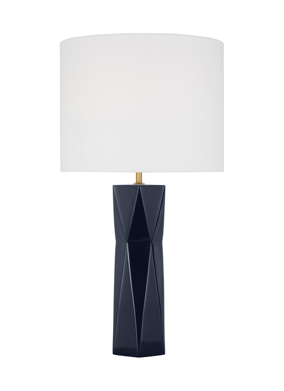 Fernwood One Light Table Lamp in Gloss Navy - available from The Lighting Shoppe, trusted by Canadian homeowners