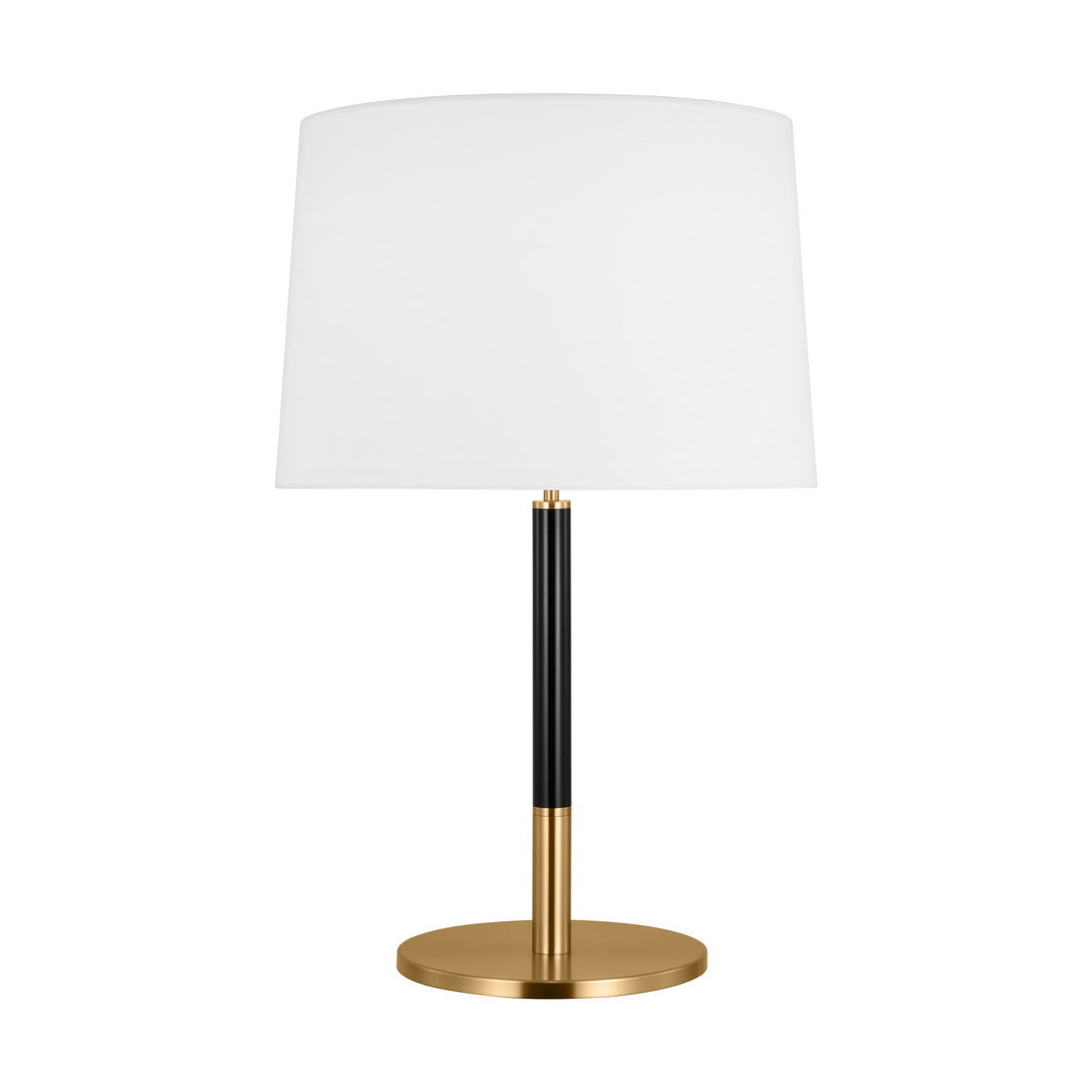 Monroe One Light Table Lamp in Burnished Brass - available from The Lighting Shoppe, trusted by Canadian homeowners