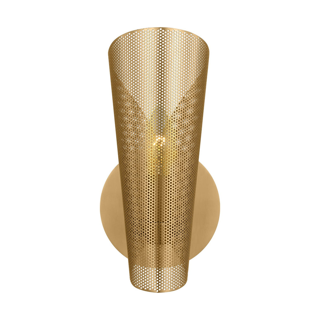 Plivot One Light Bath Vanity in Burnished Brass - available from The Lighting Shoppe, trusted by Canadian homeowners