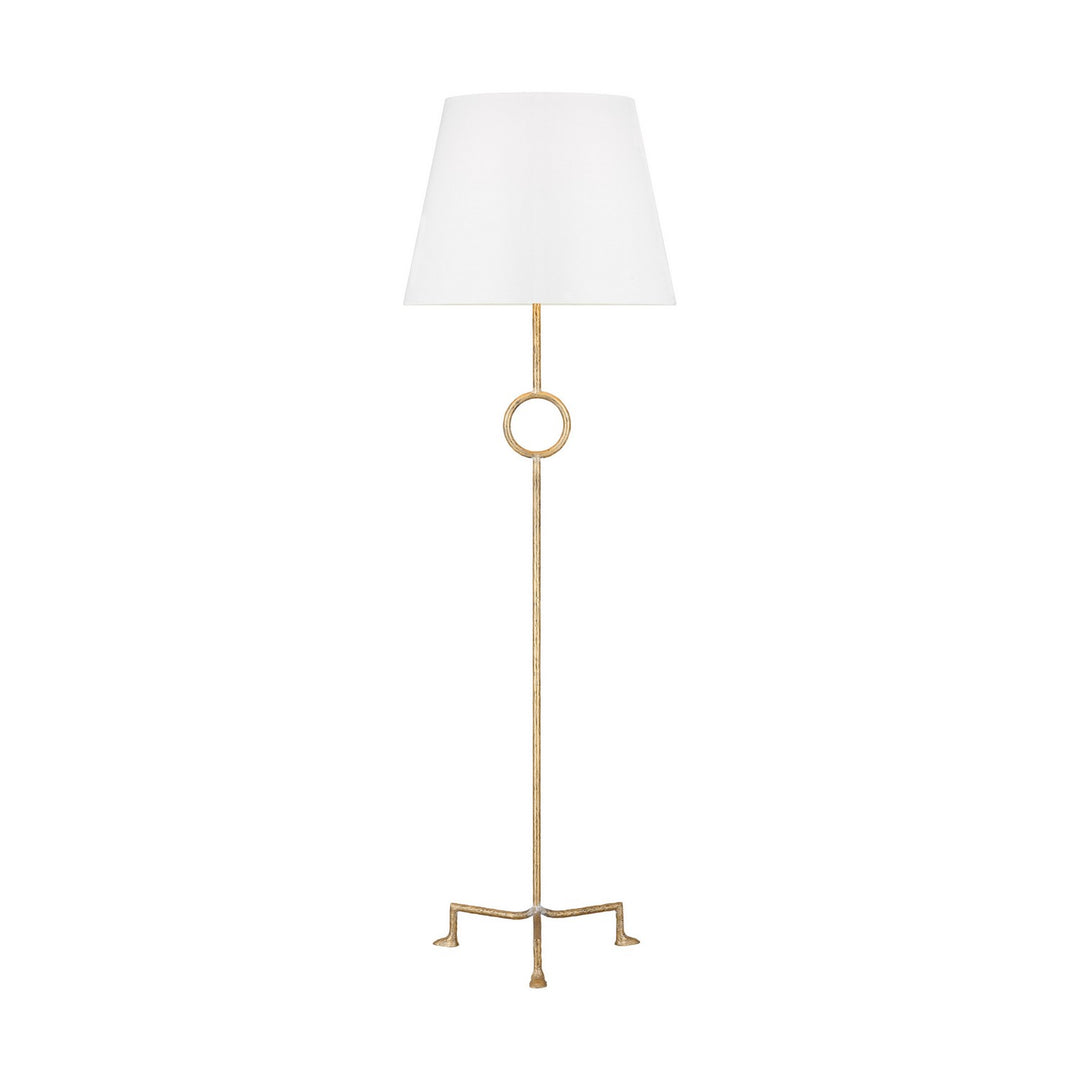 Montour One Light Floor Lamp in Coastal Gild - available from The Lighting Shoppe, trusted by Canadian homeowners