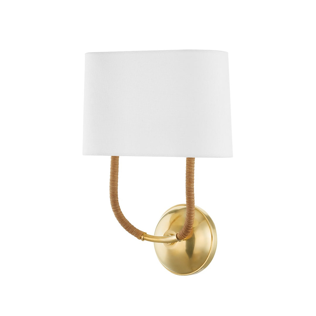 Hudson Valley Canada - 3502-AGB - Two Light Wall Sconce - Webson - Aged Brass
