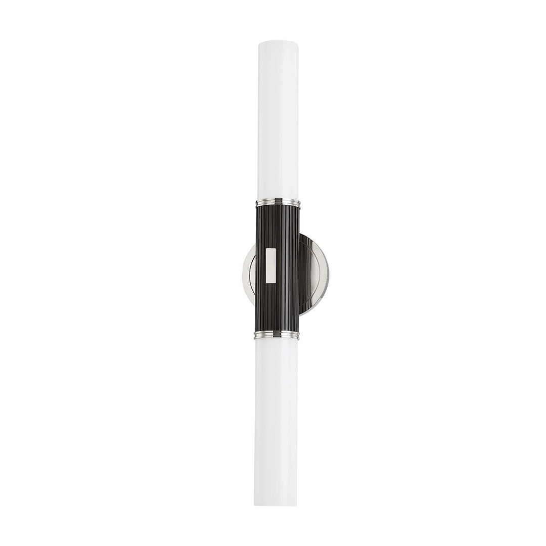 Hudson Valley Canada - 3626-PN/BBR - Two Light Wall Sconce - Crewe - Polished Nickel