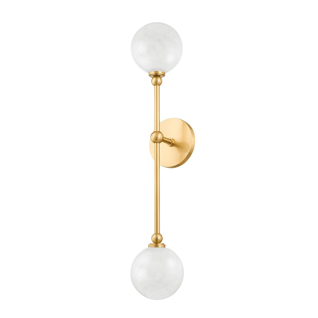 Hudson Valley Canada - 4802-AGB - LED Wall Sconce - Andrews - Aged Brass