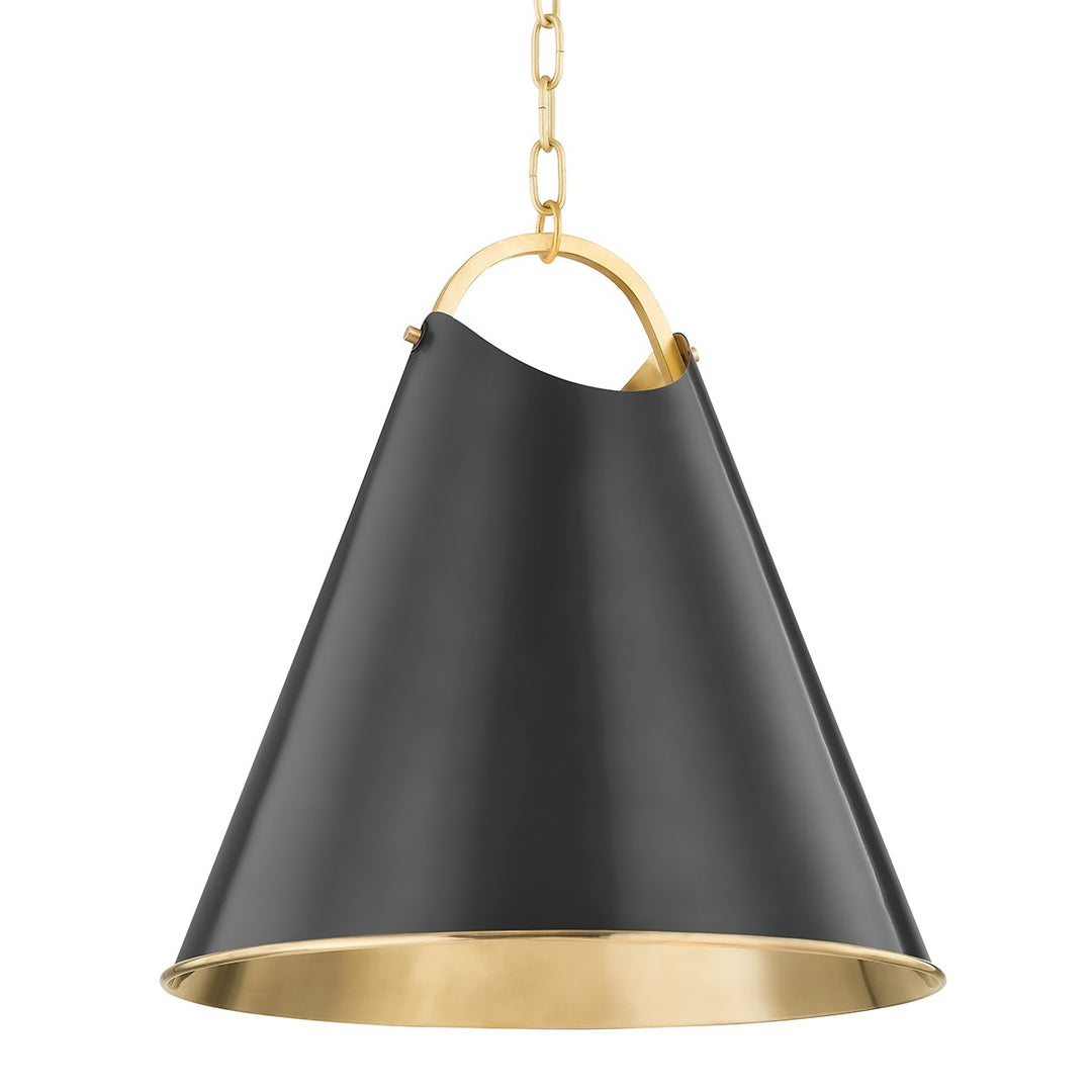 Burnbay One Light Pendant in Aged Old Bronze - available from The Lighting Shoppe, trusted by Canadian homeowners