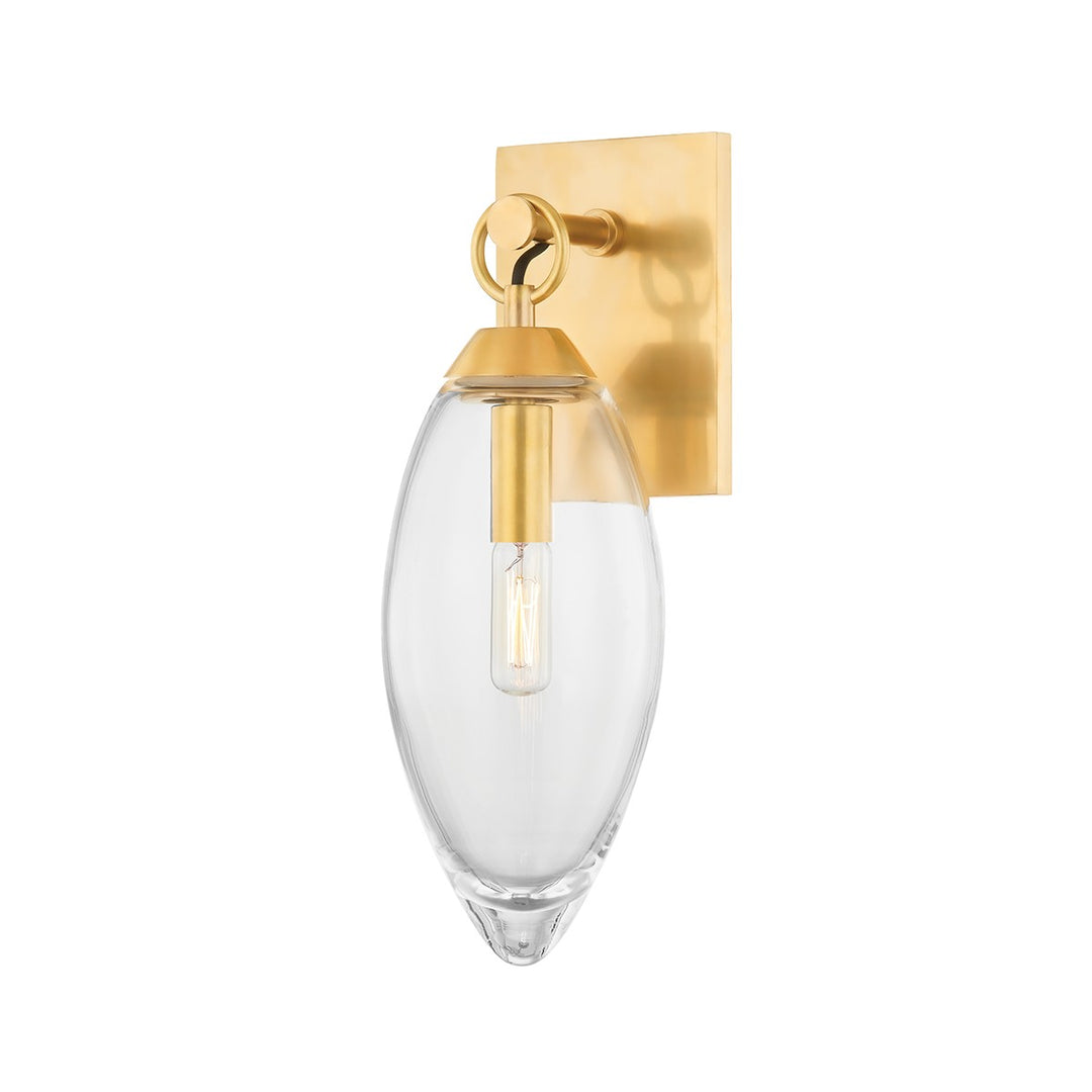 Hudson Valley Canada - 7900-AGB - One Light Wall Sconce - Nantucket - Aged Brass