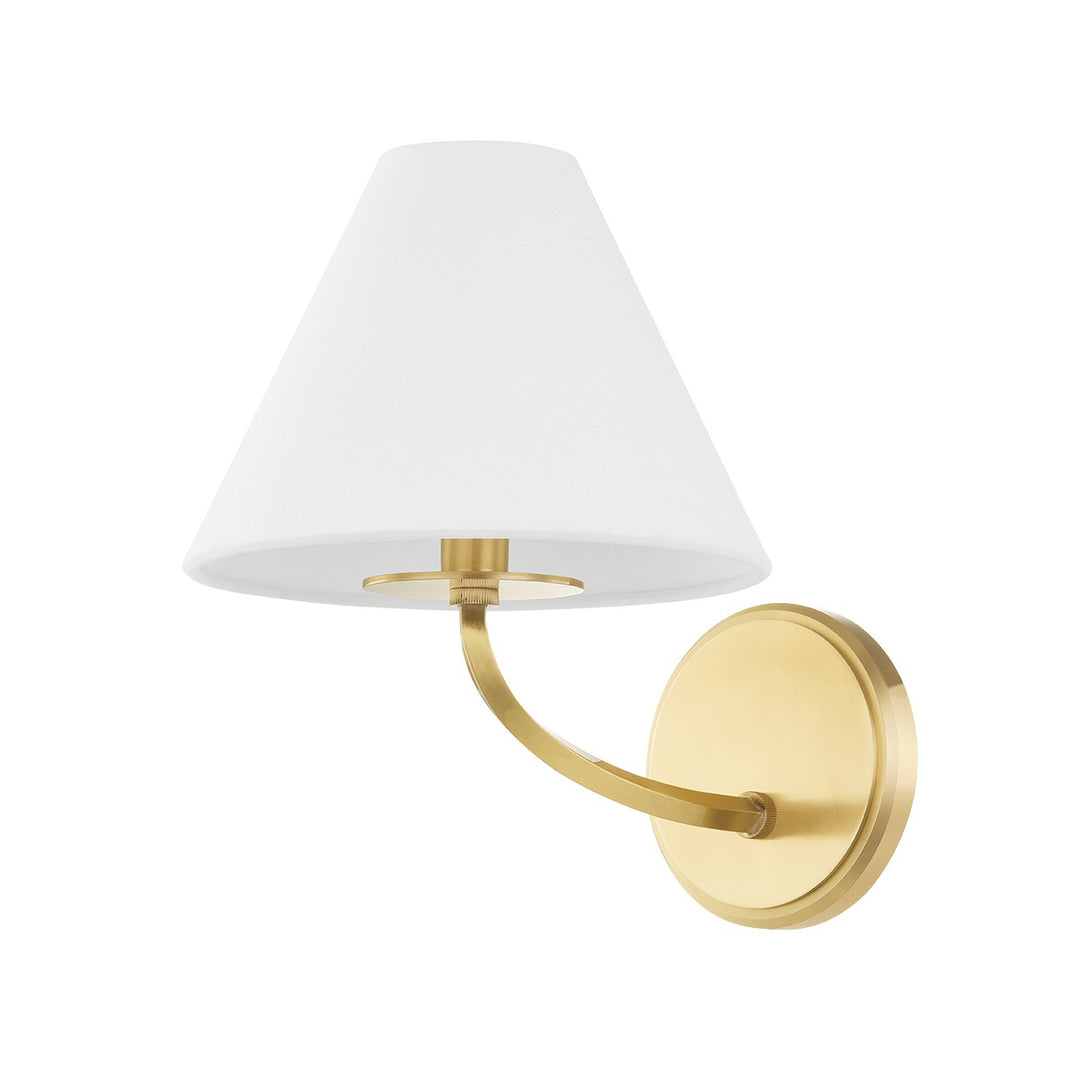 Hudson Valley Canada - BKO900-AGB - One Light Wall Sconce - Stacey - Aged Brass
