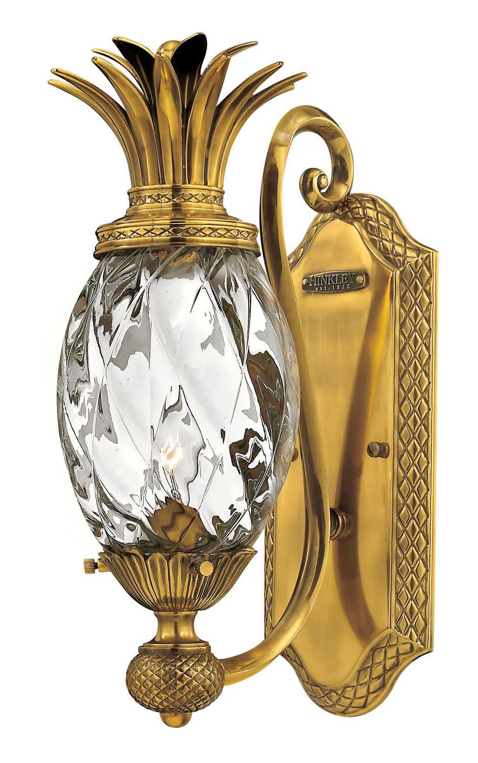 Plantation LED Wall Sconce in Burnished Brass - available from The Lighting Shoppe, trusted by Canadian homeowners