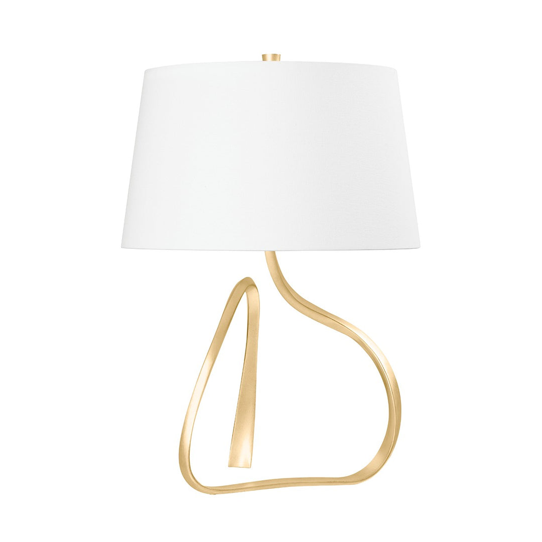 Hudson Valley Canada - L2018-VGL - One Light Table Lamp - Tharold - Vintage Gold Leaf