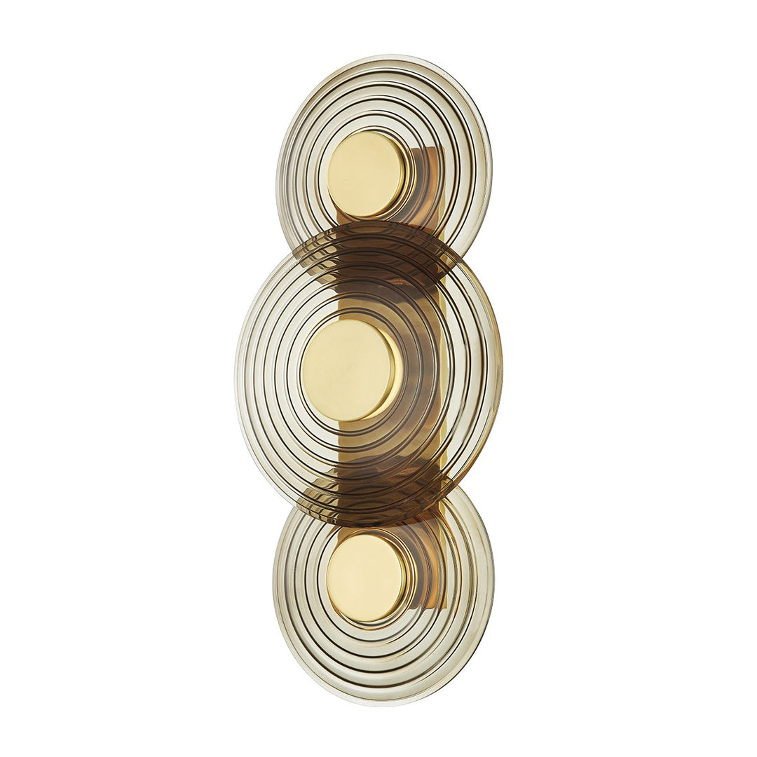 Griston LED Wall Sconce in Aged Brass - available from The Lighting Shoppe, trusted by Canadian homeowners