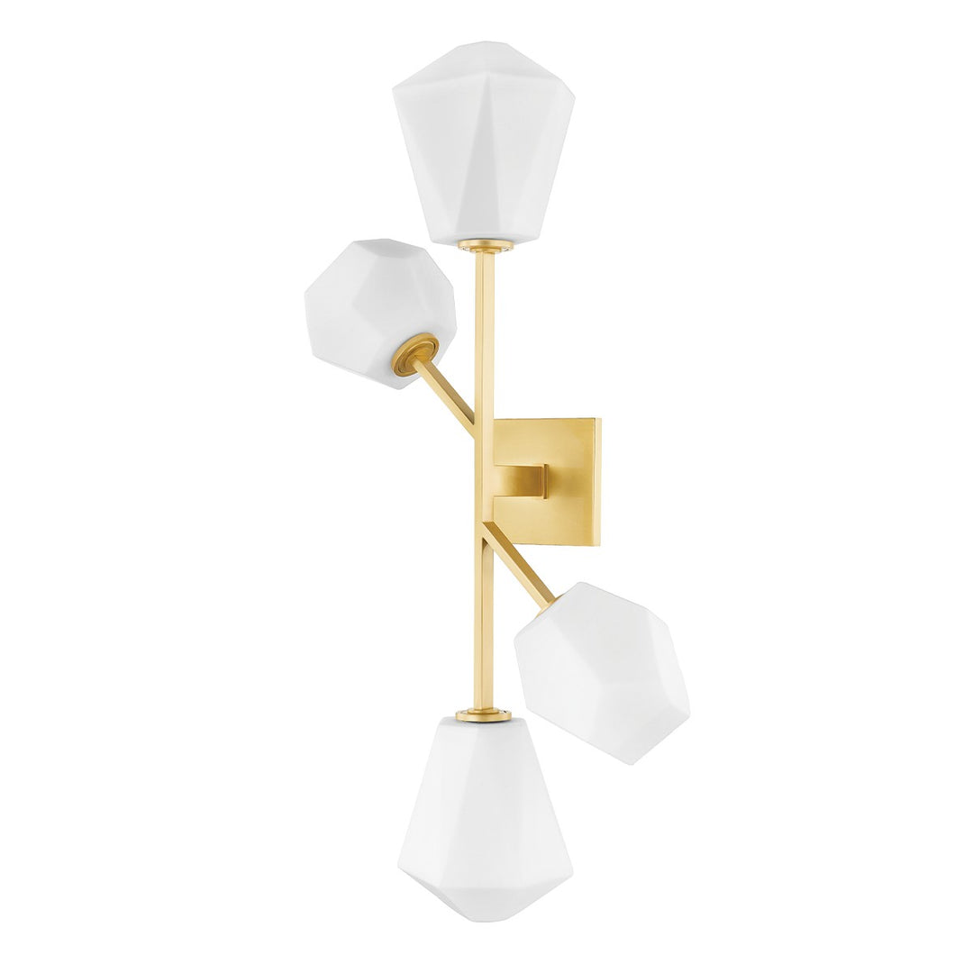 Tring LED Wall Sconce in Aged Brass - available from The Lighting Shoppe, trusted by Canadian homeowners