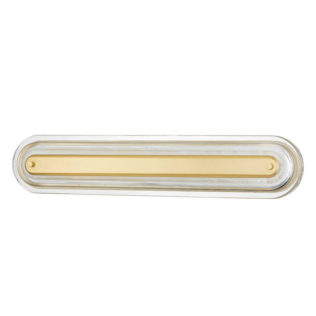 Litton LED Wall Sconce in Aged Brass - available from The Lighting Shoppe, trusted by Canadian homeowners