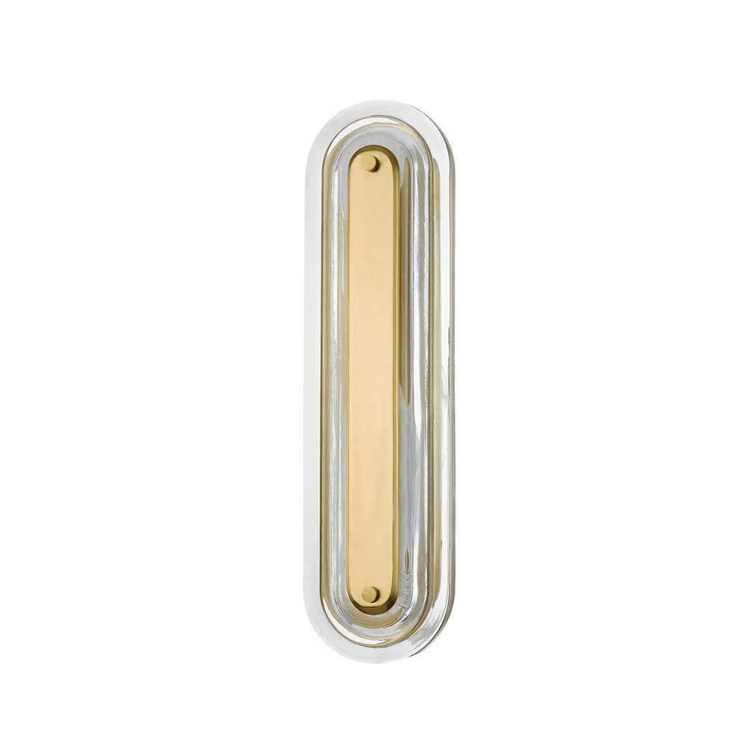 Litton LED Wall Sconce in Aged Brass - available from The Lighting Shoppe, trusted by Canadian homeowners