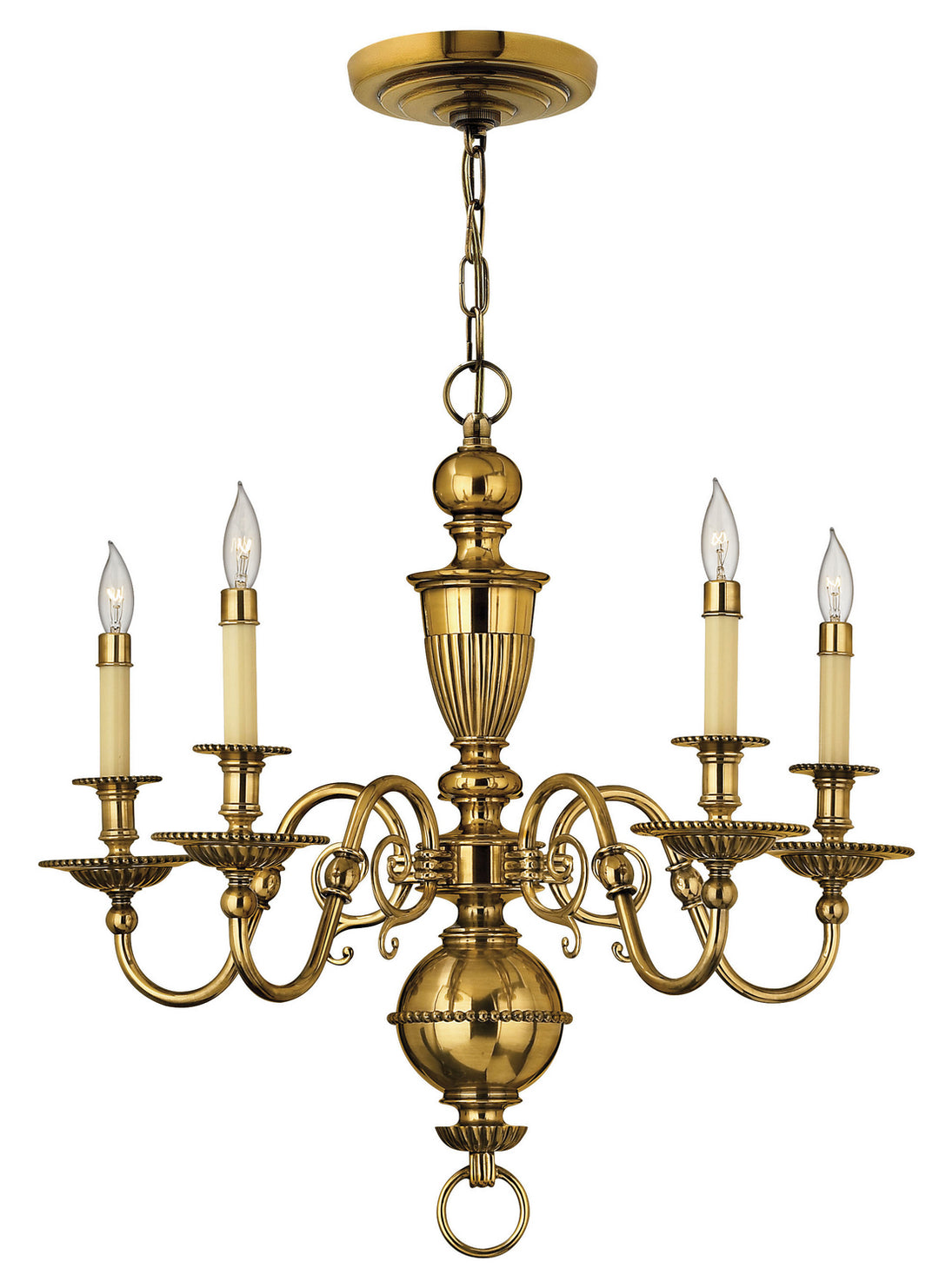 Hinkley Canada - 4415BB - LED Chandelier - Cambridge - Burnished Brass