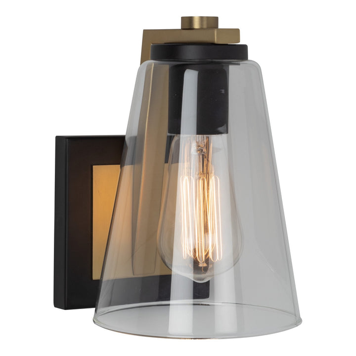 Artcraft Canada - AC11791BB - Four Light Vanity - Treviso - Black & Brass