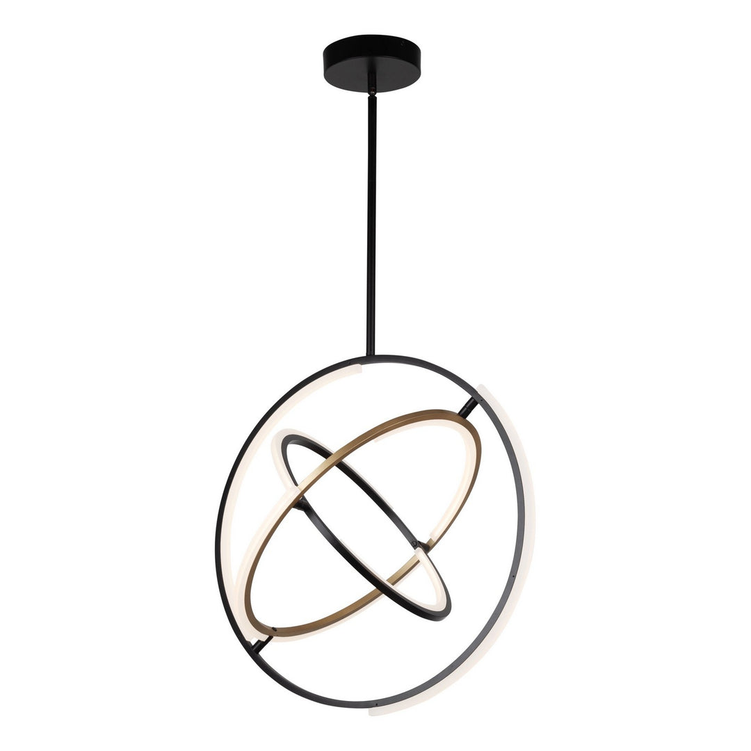 Artcraft Canada - AC6741BB - LED Pendant - Trilogy - Black & Brass