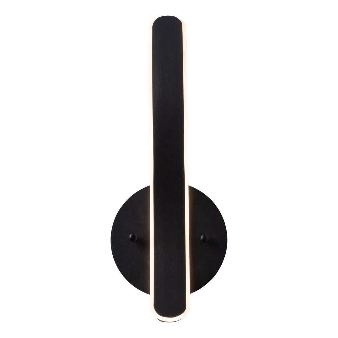 Sirius LED Wall Sconce in Black - available from The Lighting Shoppe, trusted by Canadian homeowners
