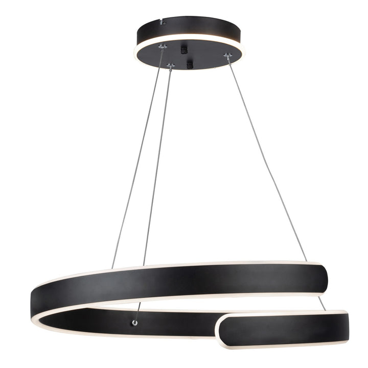 Artcraft Canada - AC7619BK - LED Chandelier - Sirius - Black