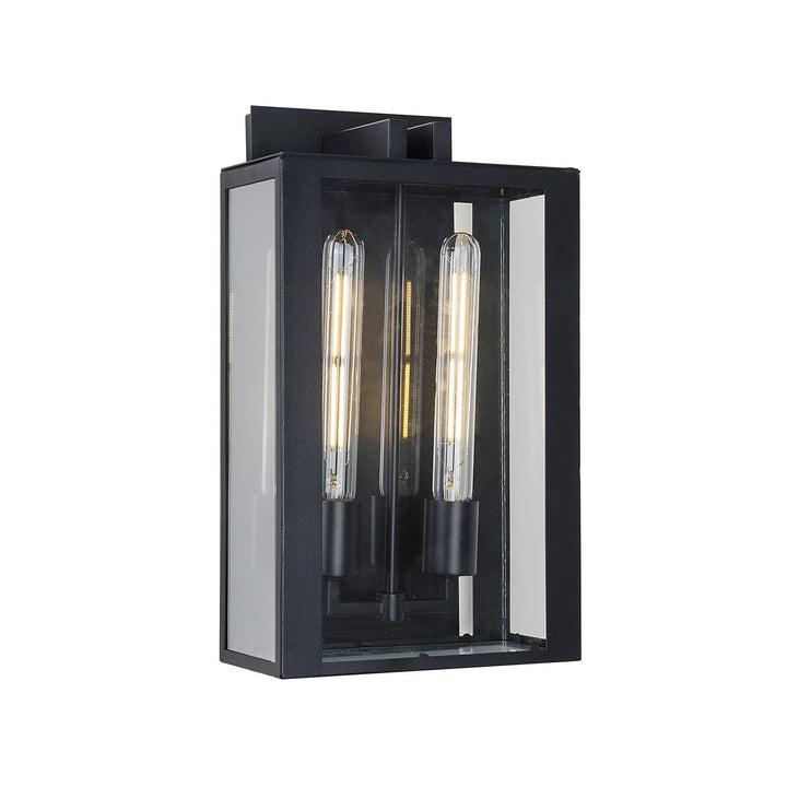 Artcraft Canada - AC8791BK - Two Light Outdoor Wall Mount - Waterville - Matte Black