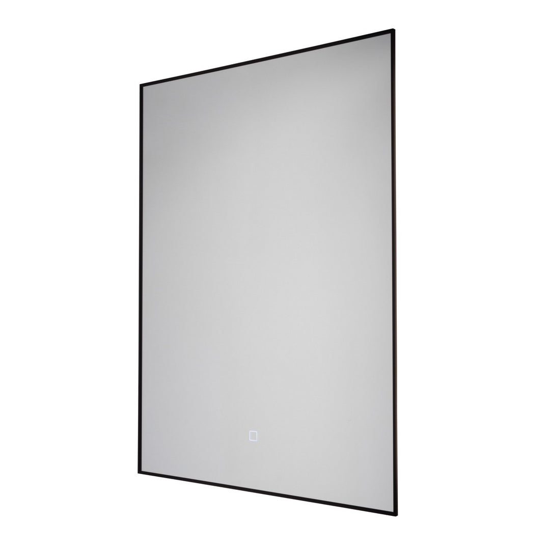 Reflections LED Wall Mirror in Matte Black - available from The Lighting Shoppe, trusted by Canadian homeowners