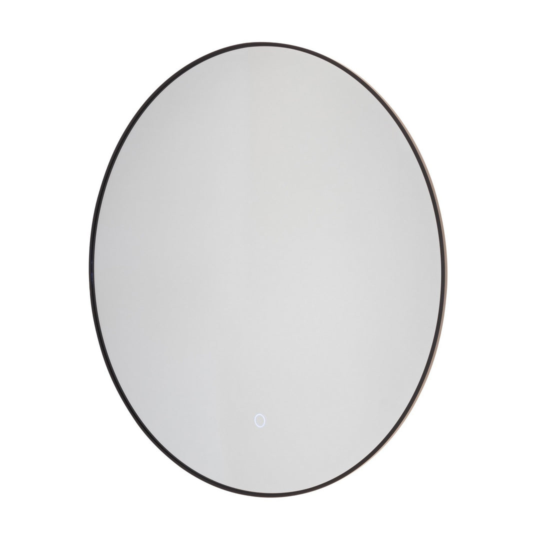 Reflections LED Wall Mirror in Matte Black - available from The Lighting Shoppe, trusted by Canadian homeowners