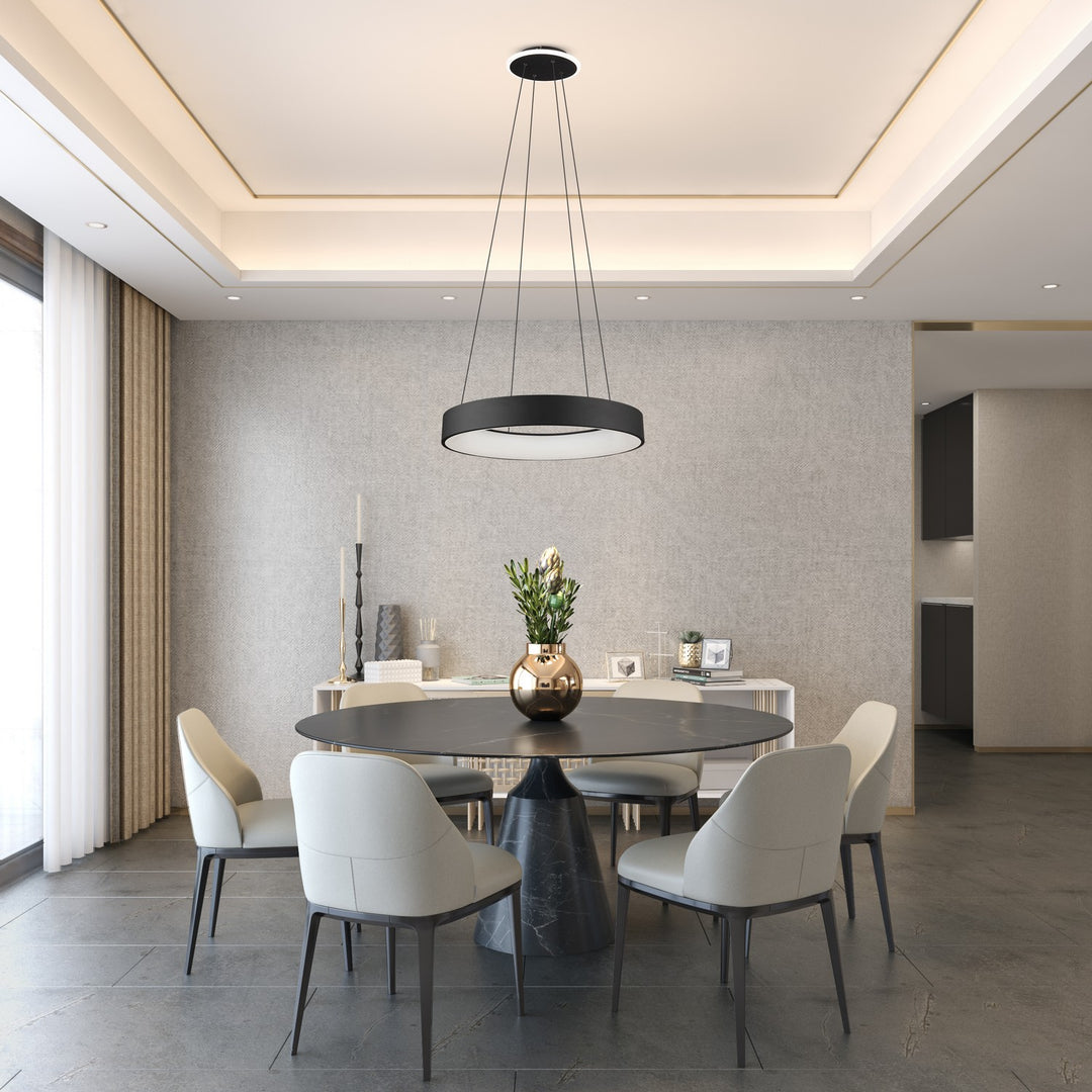 Artcraft Canada - BT2011BK - LED Chandelier - Lazio - Black