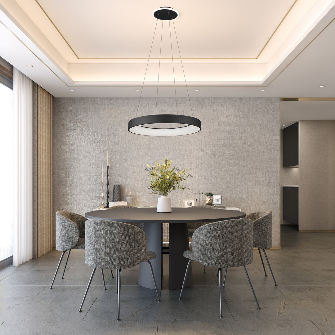 Artcraft Canada - BT2012BK - LED Chandelier - Lazio - Black