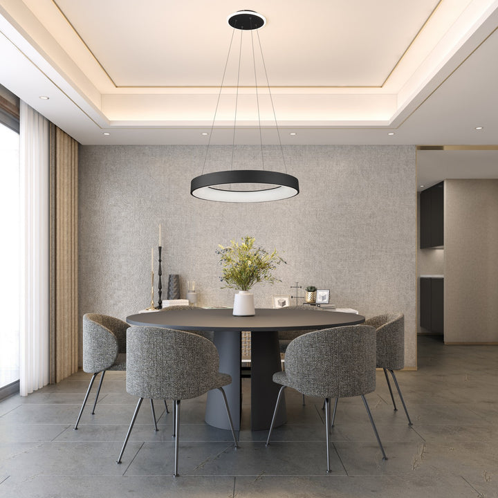 Artcraft Canada - BT2012BK - LED Chandelier - Lazio - Black