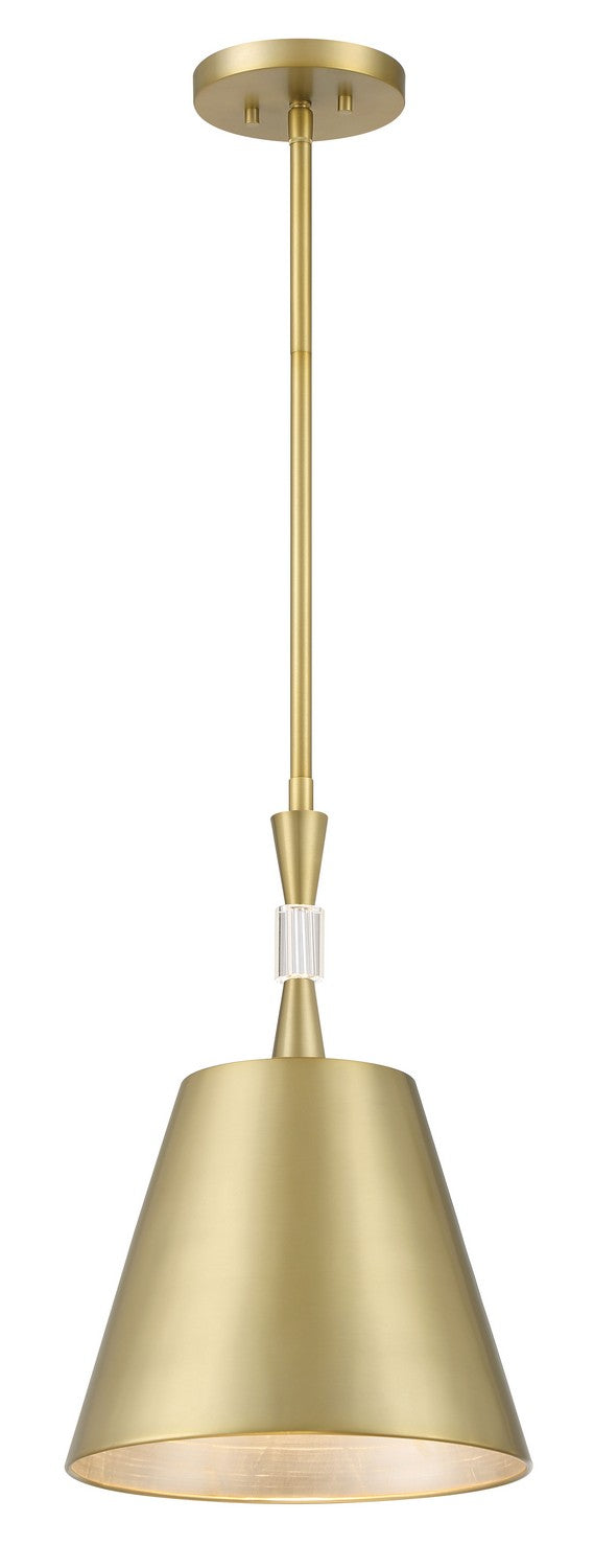 Baratti One Light Pendant in Soft Brass - available from The Lighting Shoppe, trusted by Canadian homeowners