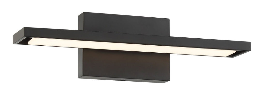 Parallel LED Bath Vanity in Coal Black - available from The Lighting Shoppe, trusted by Canadian homeowners
