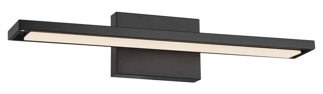 Parallel LED Bath Vanity in Coal Black - available from The Lighting Shoppe, trusted by Canadian homeowners