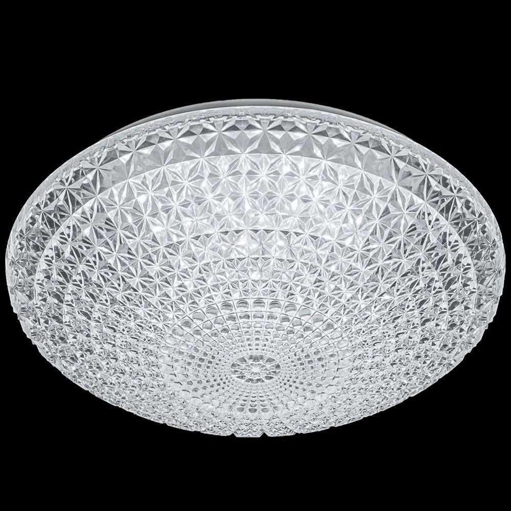 Acrylic LED Chandelier in White James R. Moder Canada