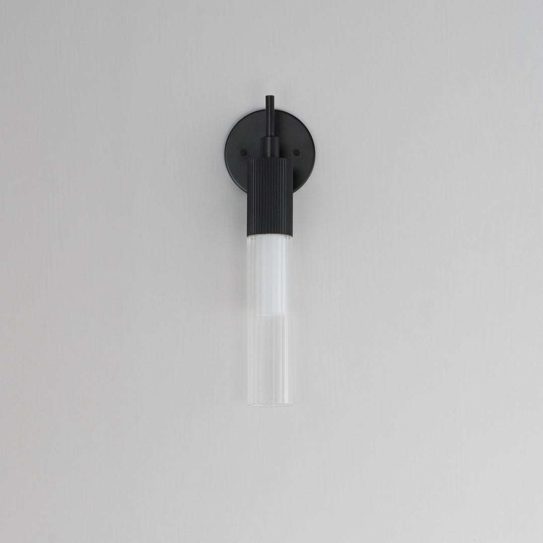 ET2 - E11010-144BK - LED Wall Sconce - Reeds - Black