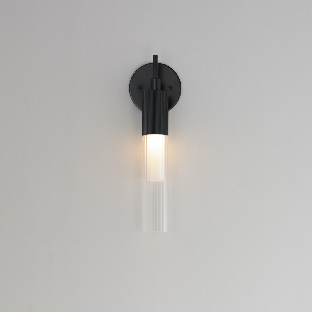 ET2 - E11010-144BK - LED Wall Sconce - Reeds - Black
