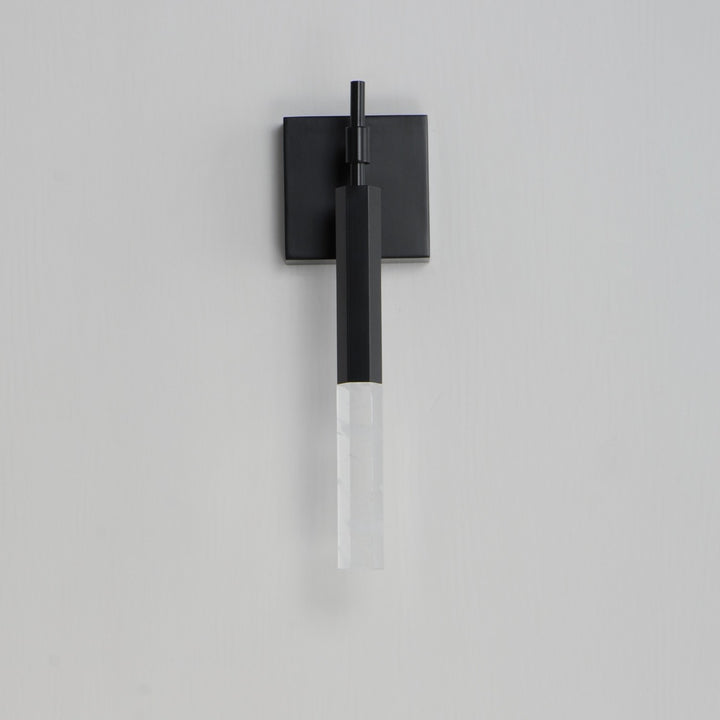 ET2 - E11030-95BK - LED Wall Sconce - Diaphane - Black