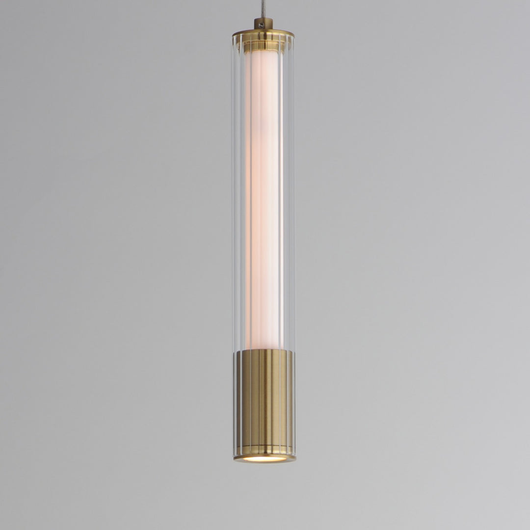 ET2 - E11061-144NAB - LED Pendant - Cortex - Natural Aged Brass