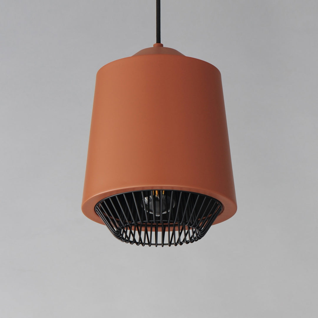 ET2 - E11390-BRKBK - LED Pendant - Phoenix - Brick/Black