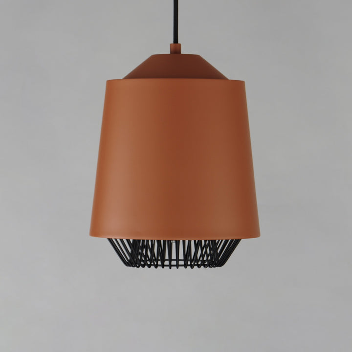 ET2 - E11390-BRKBK - LED Pendant - Phoenix - Brick/Black