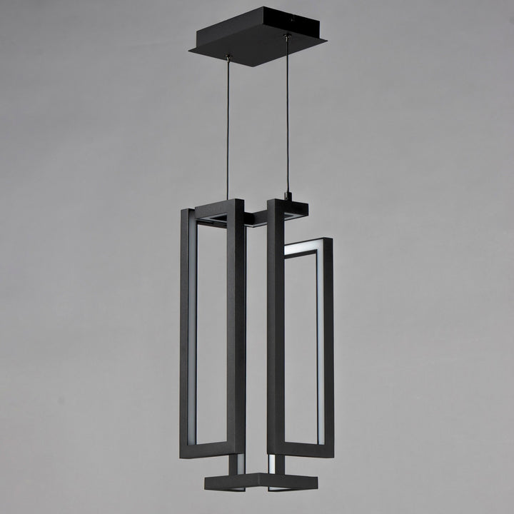 ET2 - E21261-BK - LED Pendant - Penrose - Black