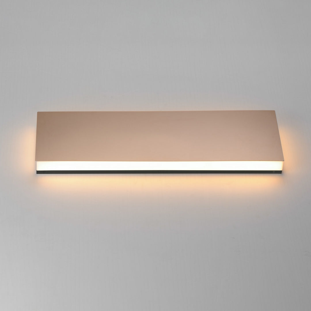ET2 - E22794-PBZ - LED Bath Sconce - Embosse - Polished Bronze