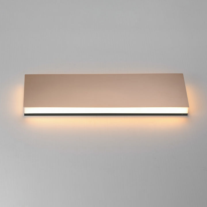 ET2 - E22794-PBZ - LED Bath Sconce - Embosse - Polished Bronze