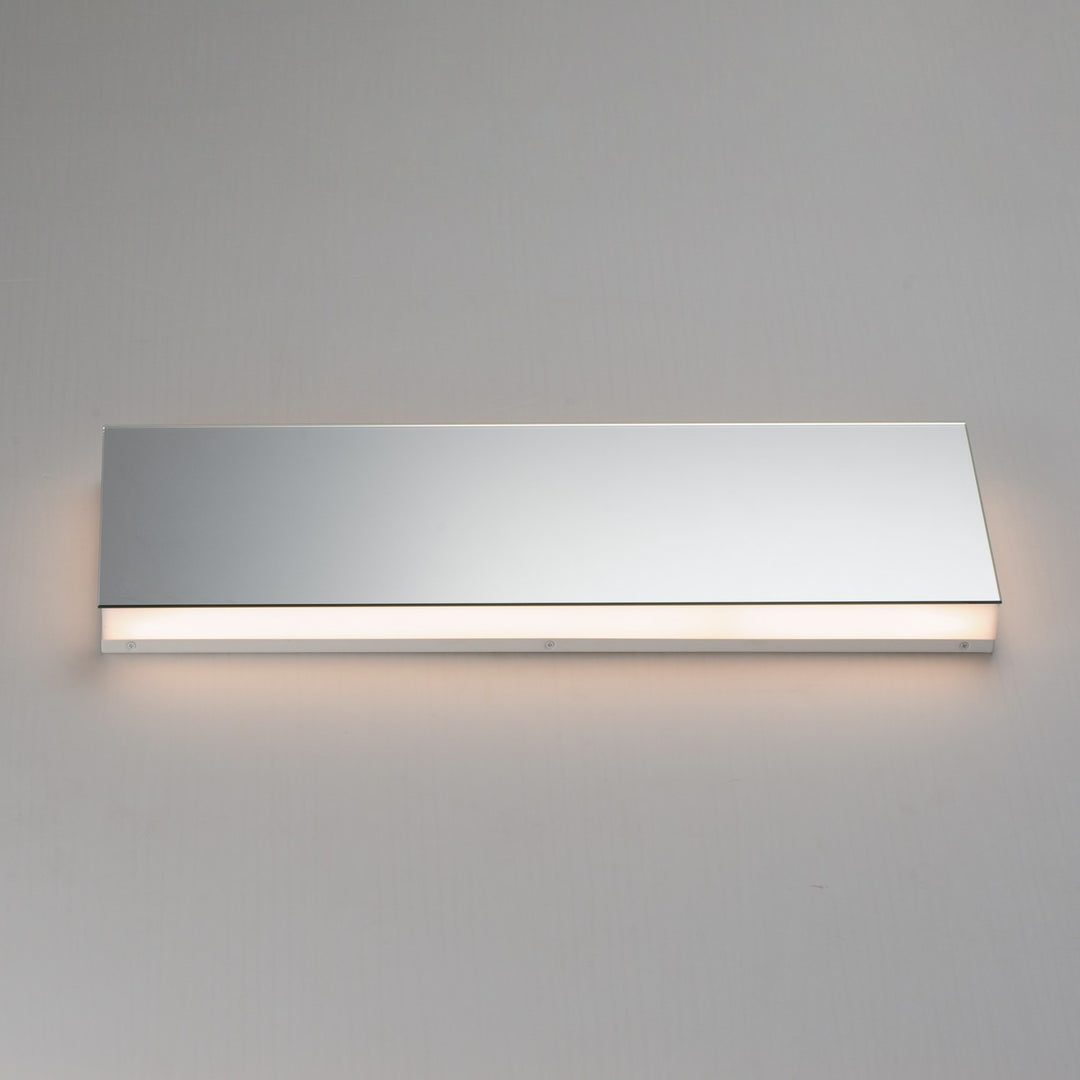 ET2 - E22794-PC - LED Bath Sconce - Embosse - Polished Chrome