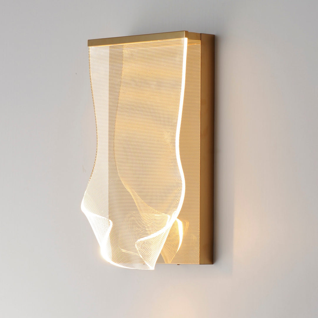 ET2 - E24871-133FG - LED Wall Sconce - Rinkle - French Gold