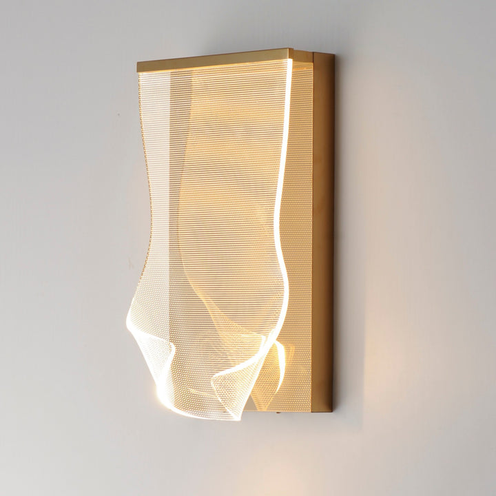 ET2 - E24871-133FG - LED Wall Sconce - Rinkle - French Gold