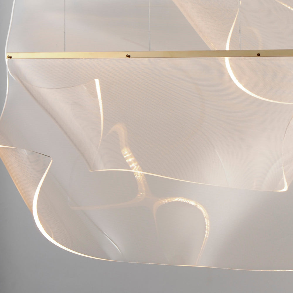 ET2 - E24873-133FG - LED Pendant - Rinkle - French Gold