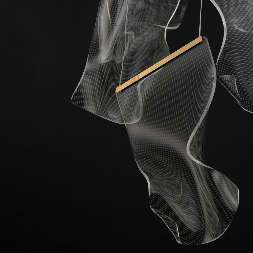 ET2 - E24877-133FG - LED Pendant - Rinkle - French Gold