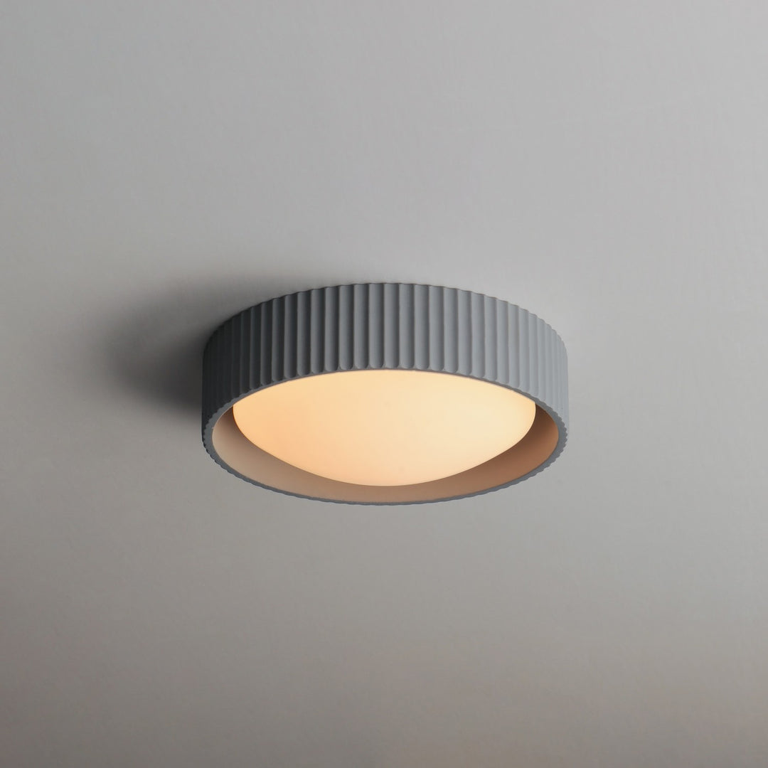 ET2 - E25050-GY - LED Flush Mount - Souffle - Gray