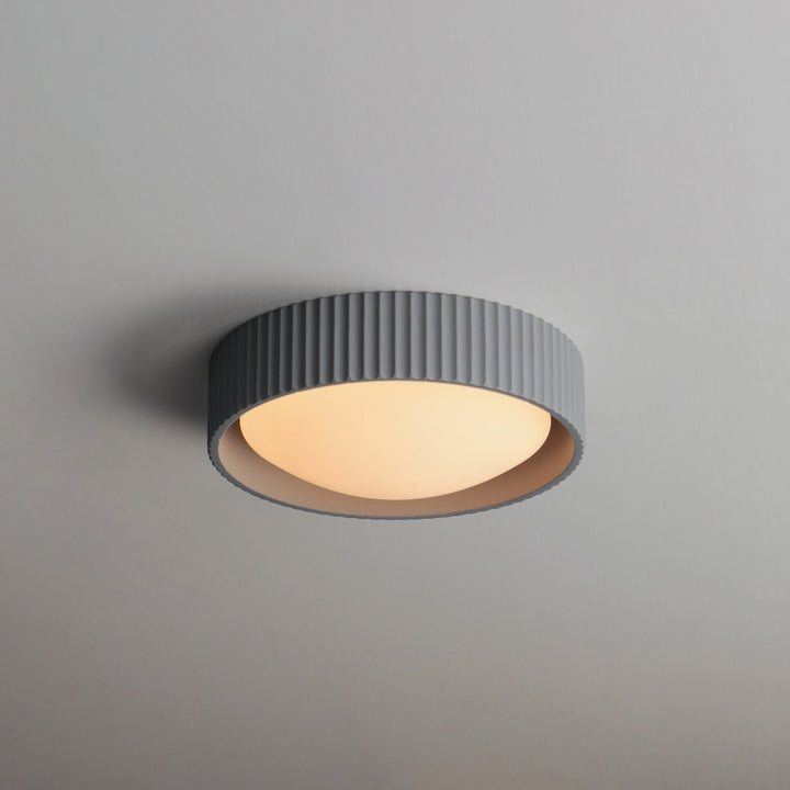 ET2 - E25050-GY - LED Flush Mount - Souffle - Gray