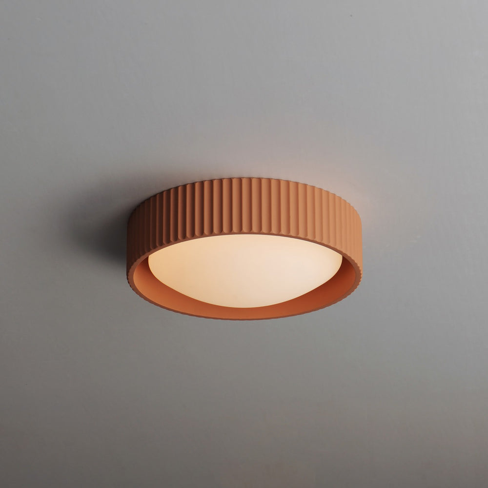 ET2 - E25050-TRC - LED Flush Mount - Souffle - Terra Cotta