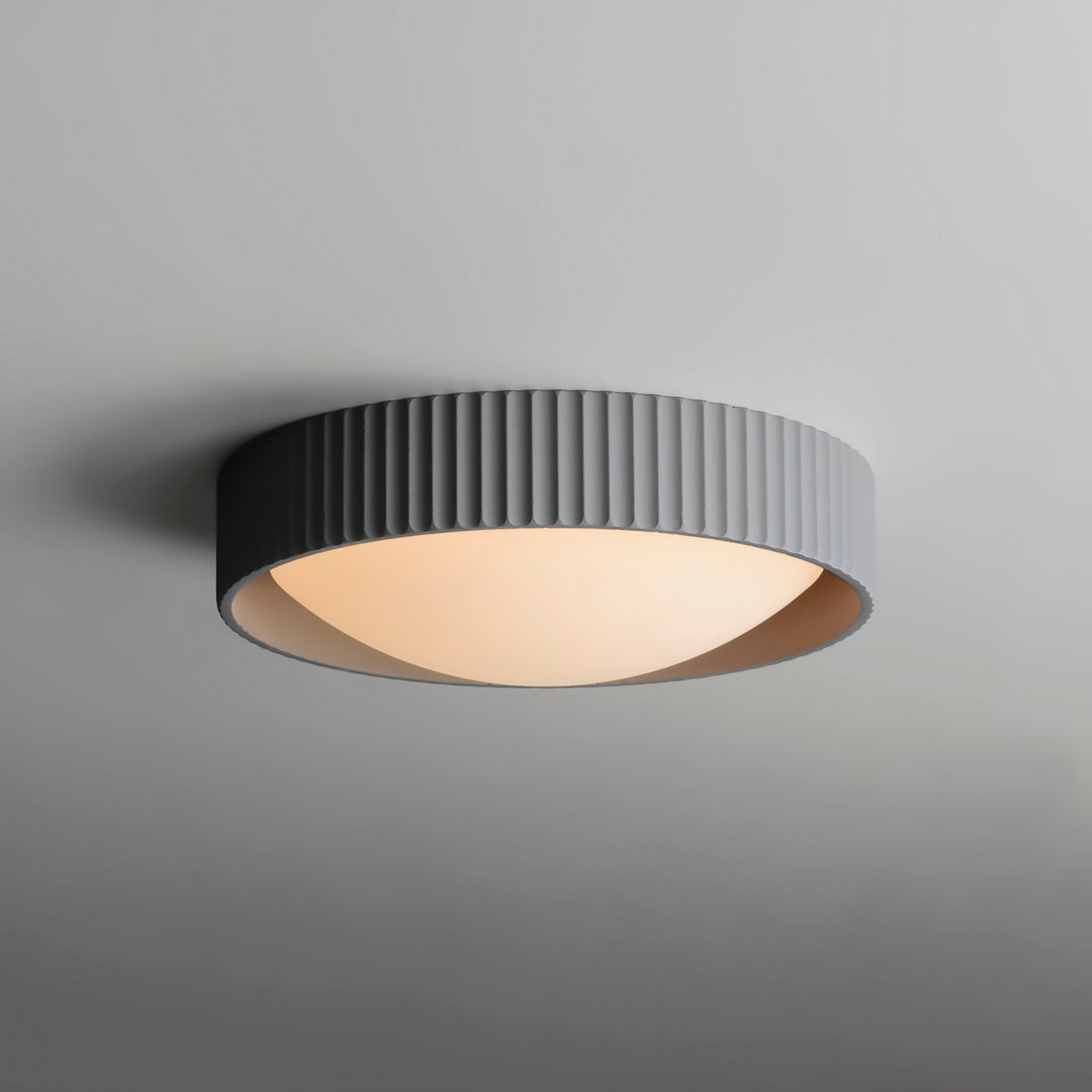 ET2 - E25051-GY - LED Flush Mount - Souffle - Gray